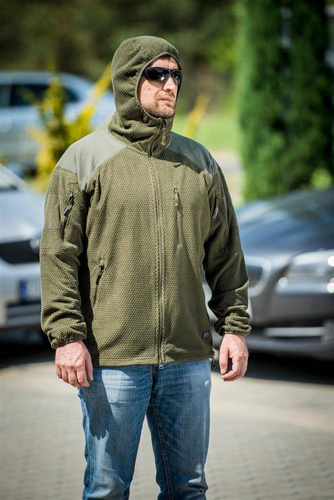 Helikon - Alpha Hoodie Jacket - Olive Green - BL-ALH-FG-02