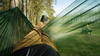 Lesovik - SUL lightweight hiking hammock with SMUK UL suspension - Forest Green