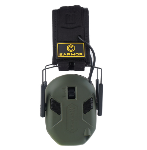 Earmor - Active Hearing Protectors M300X - IPSC Licensed - Foliage Green - M300X-FG 