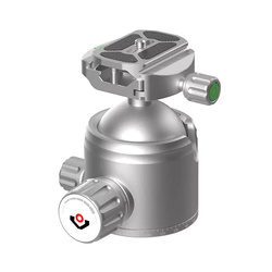 Rokstad - Ball Kit Head 56mm for 3/8"-16 Thread - Picatinny/ARCA - Grey - RSRH-02