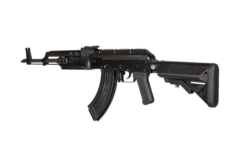 WE - Replica ASG AKM Carbine PMC WE-R015 - Gas Blow-Back - Open Bolt - Steel - Black - WET-02-002323