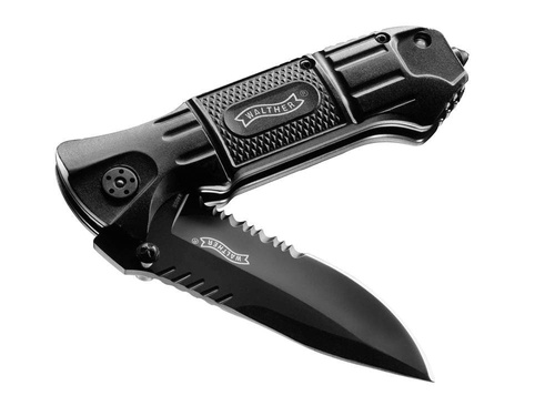 Walther - BTK Black Tac Folding Knife - 5.0715