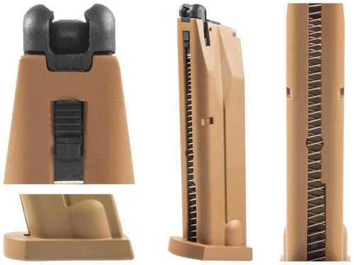 Umarex - Beretta M9 A3 FDE Magazine - 6 mm - CO2 - 2.6357.1