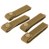 Condor - MOD Strap 4'' - 4 pcs - Coyote Brown - 223-498