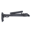 Kruk - Folding Buttstock with Adapter for AKM/AK-74 Platform - Black - CRC 5002/9033-BLK