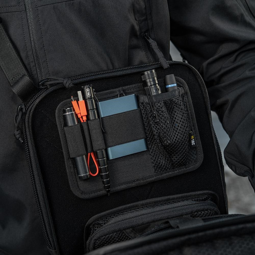 M-Tac - Pocket Bag Vertical Laser Cut Hex - Black - 10241002