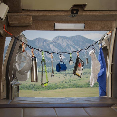 Nite Ize - GearLine Organization System - 10 S-Biners - 122 cm - GLN4-M1-R8