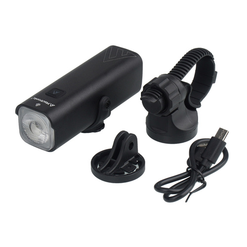 Mactronic - Highline LED Bicycle Lamp with 2600 mAh Battery - 1000 lm - Black - ABF0166