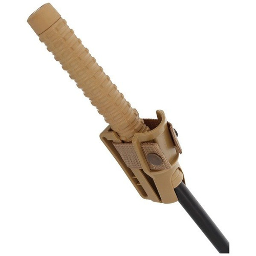 ESP - Hardened expandable baton with holder - 21'' - Extra Grip handle - Desert / Black - EXB-21H BLK DESERT BH-02