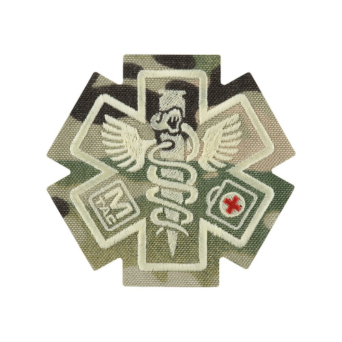 M-Tac - Embroidered Paramedic Medical Patch - Multicam - 51432008