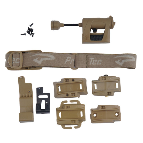 Princeton Tec - Charge™ Pro Helmet Flashlight - Tan - CP-RBI-TN