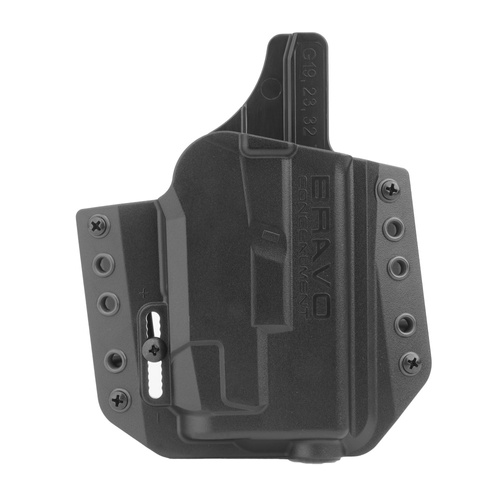 Bravo Concealment - OWB Holster for Glock, Shadow Systems MR920 Pistols with TLR-7A Flashlight - Right Hand - Polymer - BC30-1010