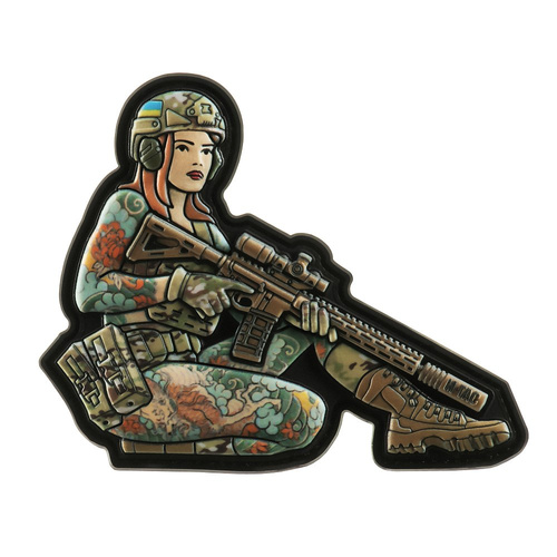 M-Tac - Tactical Girl №2 Yakuza Patch - PVC - Full Color - 51116201