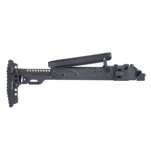 Kruk - Folding Buttstock with Adapter for AKM/AK-74 Platform - Black - CRC 5002/9033-BLK