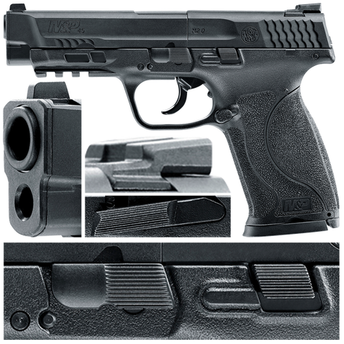 Umarex - Aigun Smith&Wesson M&P 45 M2.0 CO2 - 4.5 mm - Black - 5.8392