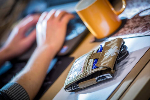 Helikon - Pocket Med Insert® - Cordura® - Adaptive Green - MO-M04-CD-12