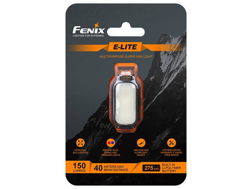 Fenix - E-LITE Rechargeable Flashlight - 150 lumens