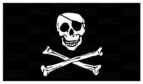 FOSTEX - Pirate Flag - 90x150 cm - 447200-166