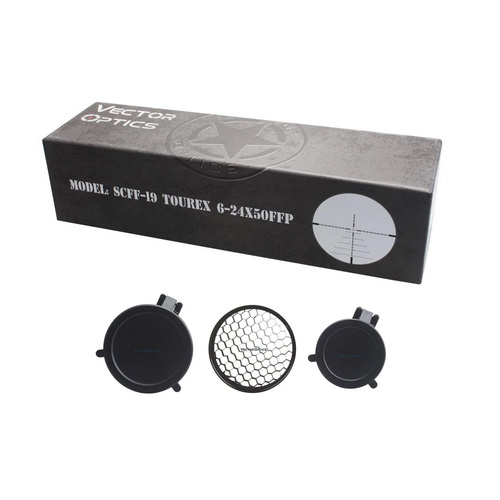 Vector Optics - Rifle Scope Tourex 6-24x50 - 30 mm - First Focal Plane - SCFF-19