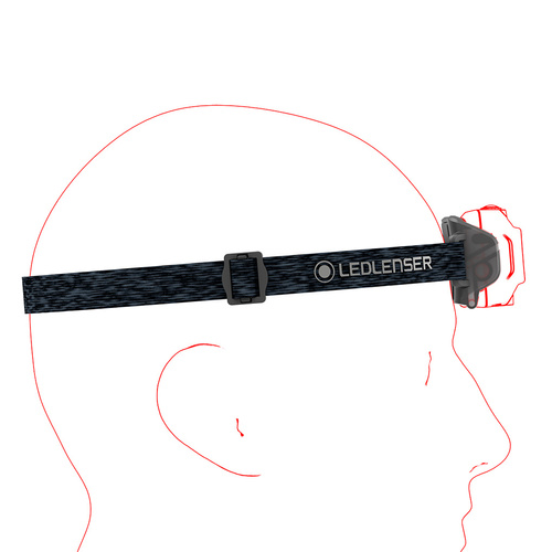 Ledlenser - HF4R Core headlamp - 500 lm - 1000 mAh - Black - 502790