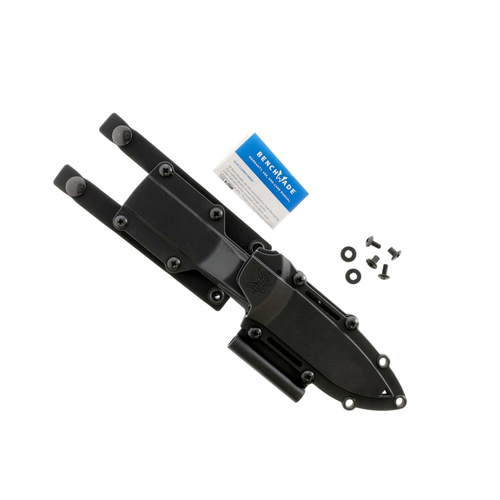 Benchmade - Survival Knife 163BK Bushcrafter - CPM-CruWear - Black - 163BK