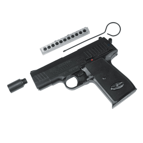 Rosomak - Starter Pistol Mod. LEXON 11 M1 - 11-shot - 6 mm Long / 6 mm Short - Black