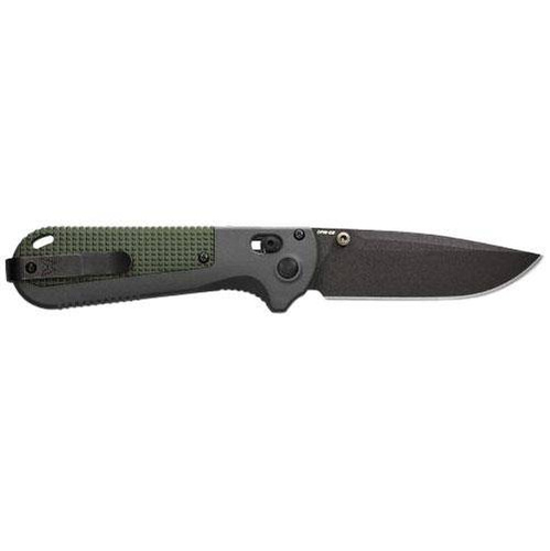 Benchmade - 430BK Redoubt Folding Knife - D2 - Gray/Green - 430BK