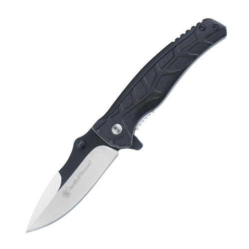 Smith & Wesson - Extreme Ops Two Tone Folding Knife - 3Cr - Black - 1209517