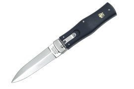 Mikov - Automatic spring knife Predator ABS Black - 241-NH-1/KP
