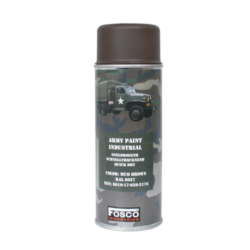 FOSCO - Camouflage Paint RAL 8027 - Mud Brown