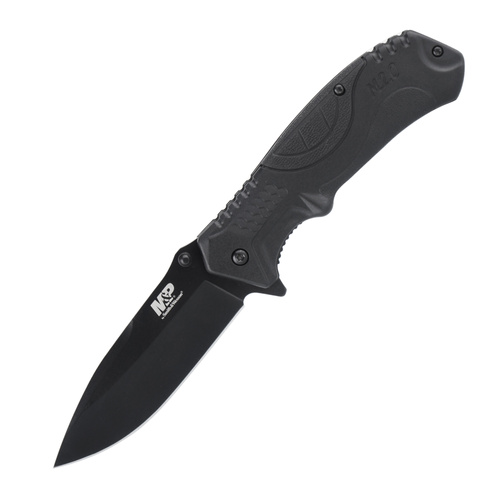 Smith&Wesson - M&P® M2.0™ 3,5” Drop Point Blade Black Handle Folding Knife - 1085912