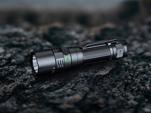 Fenix - LED Flashlight - 3000 Lumens - 5000 mAh - Black - PD40R V2.0