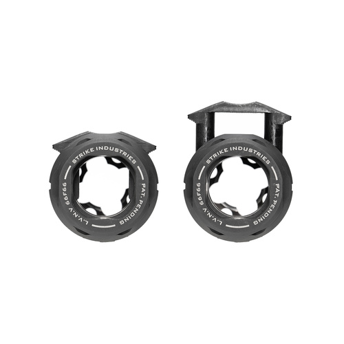 Strike Industries - Blast Shield for A2 Birdcage - Black - SI-BS-NATO-BK