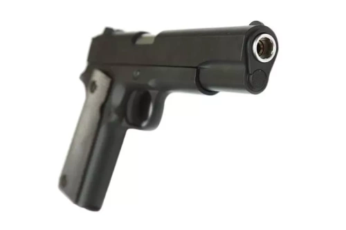 WE - ASG Pistol Replica C1911A1 - Green Gas - Black - WET-02-000528