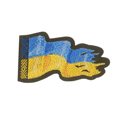 M-Tac - Ukraine Flag Patch - Embroidery - Cordura 500D - Right - Ranger Green - 51298123