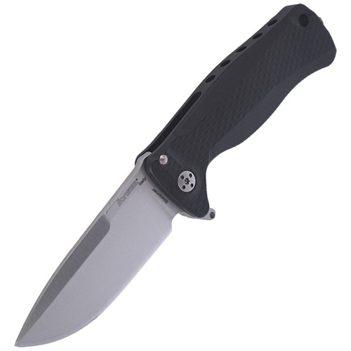 LionSteel - Tactical Knife SR22A - Sleipner - Black - SR22A BS