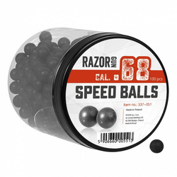 RazorGun - Rubber Bullets RAM .68 for Umarex T4E HDS & SG-68 - 100 pcs - 337-051
