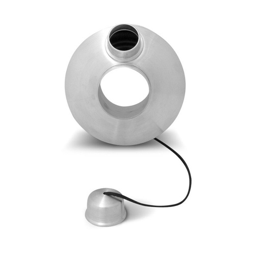 Survival Kettle - Silver Half Tourist Kettle - 0,6 l