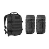 WISPORT - Sparrow 16 backpack with two side pockets - 16 + 10 l - Black.