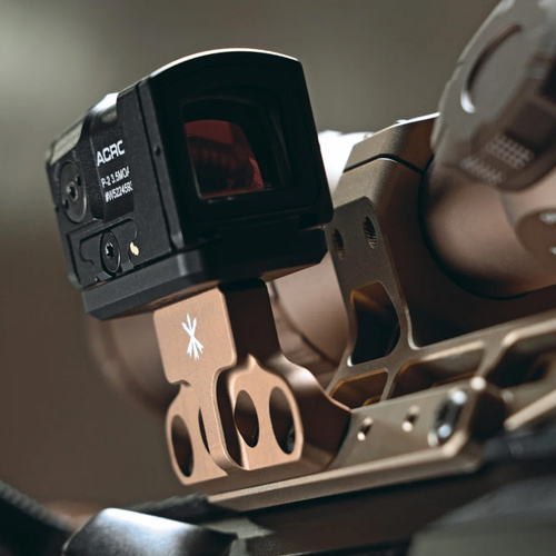 Unity Tactical - Side Mount for Collimators FAST Offset Optic Base - Black - FST-SOBB