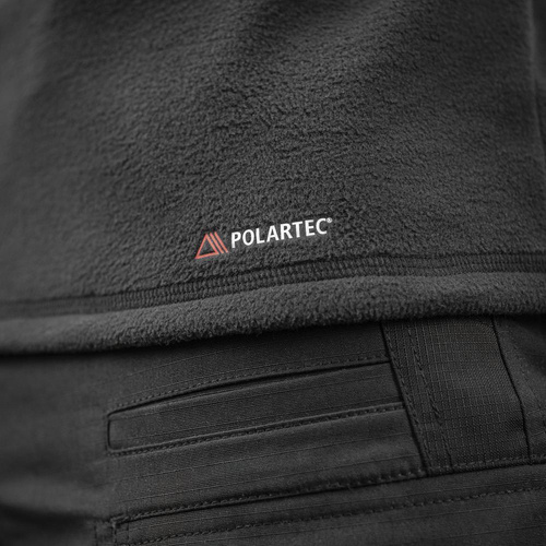 M-Tac - Military Fleece Delta Polartec Cardigan Raglan - Black - 70022002