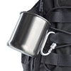 Mil-Tec - Travel Mug with Carabiner - 250 ml - Steel - 14607800