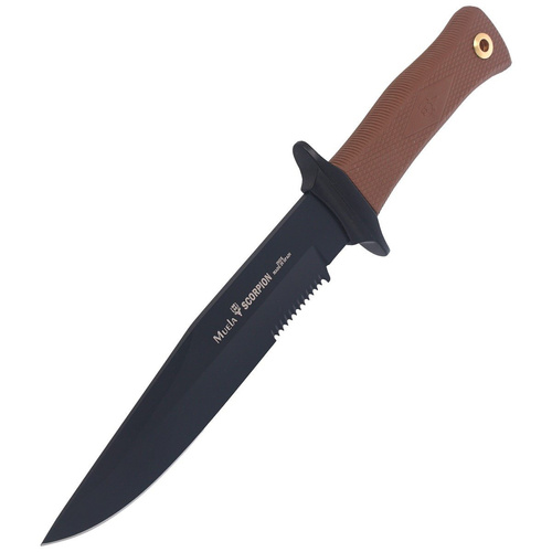 Muela - Tactical Rubber Handle Knife 180mm - SCORPION-18NM
