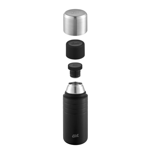 Esbit - Majoris Vacuum Flask Thermos - 1L - Stainless Steel - Black - VF1000TL-DG