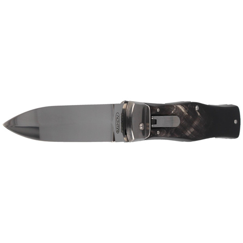 Mikov - Automatic spring knife Predator Buffalo Horn - 241-NR-1/KP
