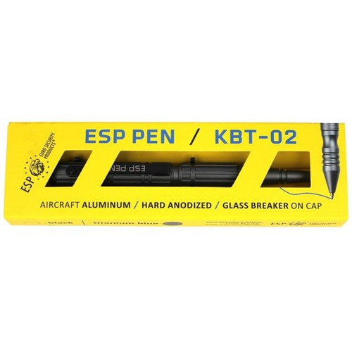 ESP - Tactical Pen - Titanium Blue - KBT-02-T