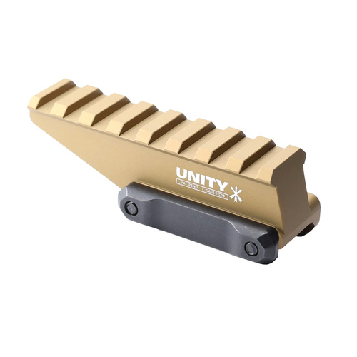 Unity Tactical - Mount FAST Absolute Riser - Picatinny - Aluminium - FDE - FST-RAF