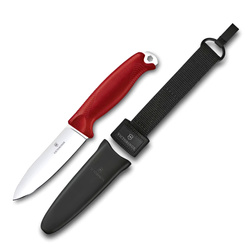 Victorinox - Fixed-Head Knife Venture - Sandvik 14C28N - Red - 3.0902