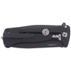 LionSteel - Folding Knife SR22A Flipper - Sleipner - Black - SR22A BB