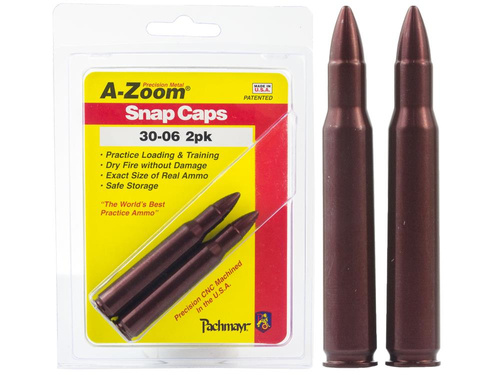 Lyman - A-Zoom Aluminum Snap Cap - cal. .30-06 - 2 pcs - Black - 12227